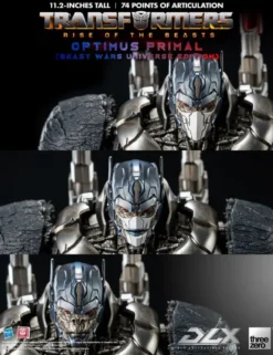Threezero Transformers Rise of the Beasts DLX Scale Collectible Figure Series Optimus Primal Beast Wars Universe Edition
