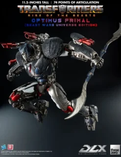 Threezero Transformers Rise of the Beasts DLX Scale Collectible Figure Series Optimus Primal Beast Wars Universe Edition