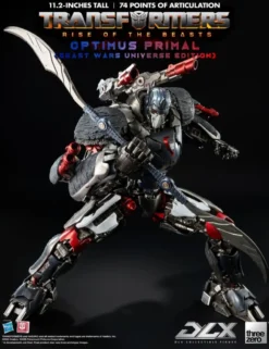 Threezero Transformers Rise of the Beasts DLX Scale Collectible Figure Series Optimus Primal Beast Wars Universe Edition