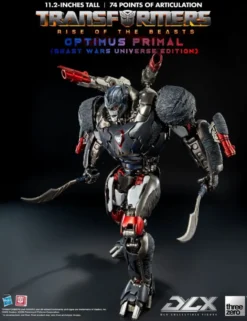 Threezero Transformers Rise of the Beasts DLX Scale Collectible Figure Series Optimus Primal Beast Wars Universe Edition