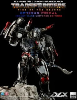 Threezero Transformers Rise of the Beasts DLX Scale Collectible Figure Series Optimus Primal Beast Wars Universe Edition