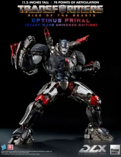 Threezero Transformers Rise of the Beasts DLX Scale Collectible Figure Series Optimus Primal Beast Wars Universe Edition