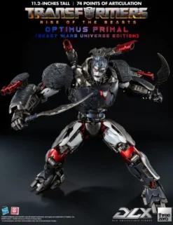 Threezero Transformers Rise of the Beasts DLX Scale Collectible Figure Series Optimus Primal Beast Wars Universe Edition