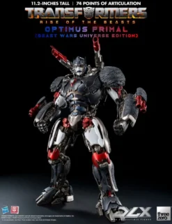Threezero Transformers Rise of the Beasts DLX Scale Collectible Figure Series Optimus Primal Beast Wars Universe Edition