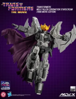 Threezero Transformers The Movie 40th Anniversary MDLX Articulated Figures Series Starscream Fallen Coronation 1986 Movie