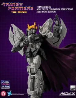Threezero Transformers The Movie 40th Anniversary MDLX Articulated Figures Series Starscream Fallen Coronation 1986 Movie