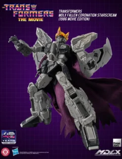 Threezero Transformers The Movie 40th Anniversary MDLX Articulated Figures Series Starscream Fallen Coronation 1986 Movie
