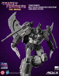 Threezero Transformers The Movie 40th Anniversary MDLX Articulated Figures Series Starscream Fallen Coronation 1986 Movie