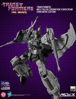 Threezero Transformers The Movie 40th Anniversary MDLX Articulated Figures Series Starscream Fallen Coronation 1986 Movie