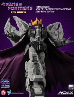 Threezero Transformers The Movie 40th Anniversary MDLX Articulated Figures Series Starscream Fallen Coronation 1986 Movie