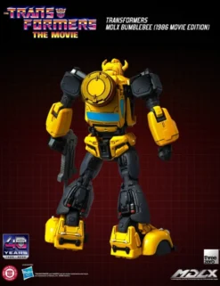 Threezero Transformers The Movie 40th Anniversary MDLX Articulated Figures Series Bumblebee 1986 Movie Edition