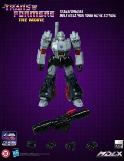 Threezero Transformers The Movie 40th Anniversary MDLX Articulated Figures Series Megatron 1986 Movie Edition