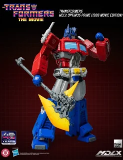 Threezero Transformers The Movie 40th Anniversary MDLX Articulated Figures Series Optimus Prime 1986 Movie Edition