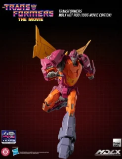 Threezero Transformers The Movie 40th Anniversary MDLX Articulated Figures Series Hot Rod 1986 Movie Edition