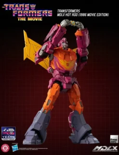 Threezero Transformers The Movie 40th Anniversary MDLX Articulated Figures Series Hot Rod 1986 Movie Edition