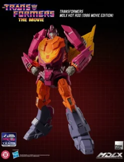 Threezero Transformers The Movie 40th Anniversary MDLX Articulated Figures Series Hot Rod 1986 Movie Edition
