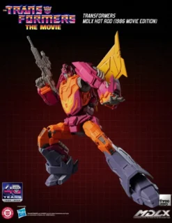 Threezero Transformers The Movie 40th Anniversary MDLX Articulated Figures Series Hot Rod 1986 Movie Edition
