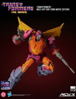 Threezero Transformers The Movie 40th Anniversary MDLX Articulated Figures Series Hot Rod 1986 Movie Edition