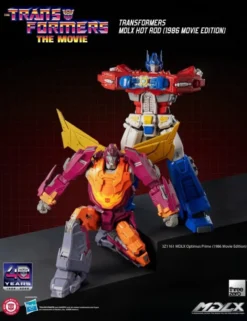 Threezero Transformers The Movie 40th Anniversary MDLX Articulated Figures Series Hot Rod 1986 Movie Edition