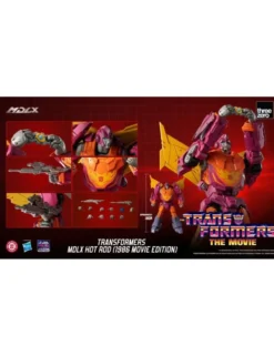 Threezero Transformers The Movie 40th Anniversary MDLX Articulated Figures Series Hot Rod 1986 Movie Edition